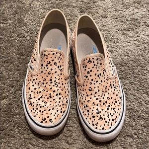 Cheetah speck vans